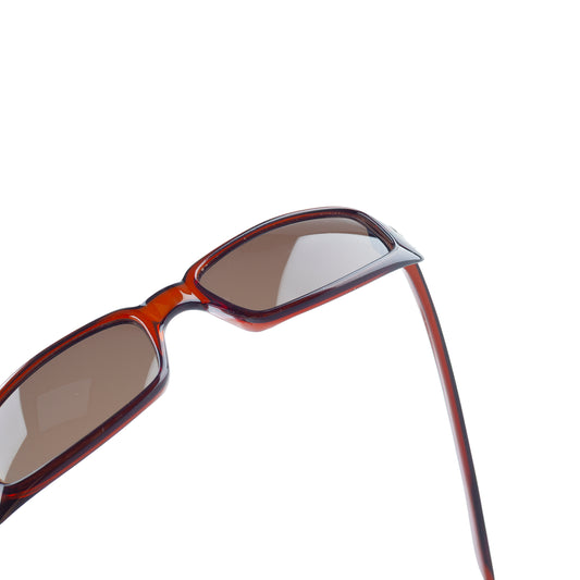 Gucci GG 1188 Brown Rectangle Vintage Sunglasses