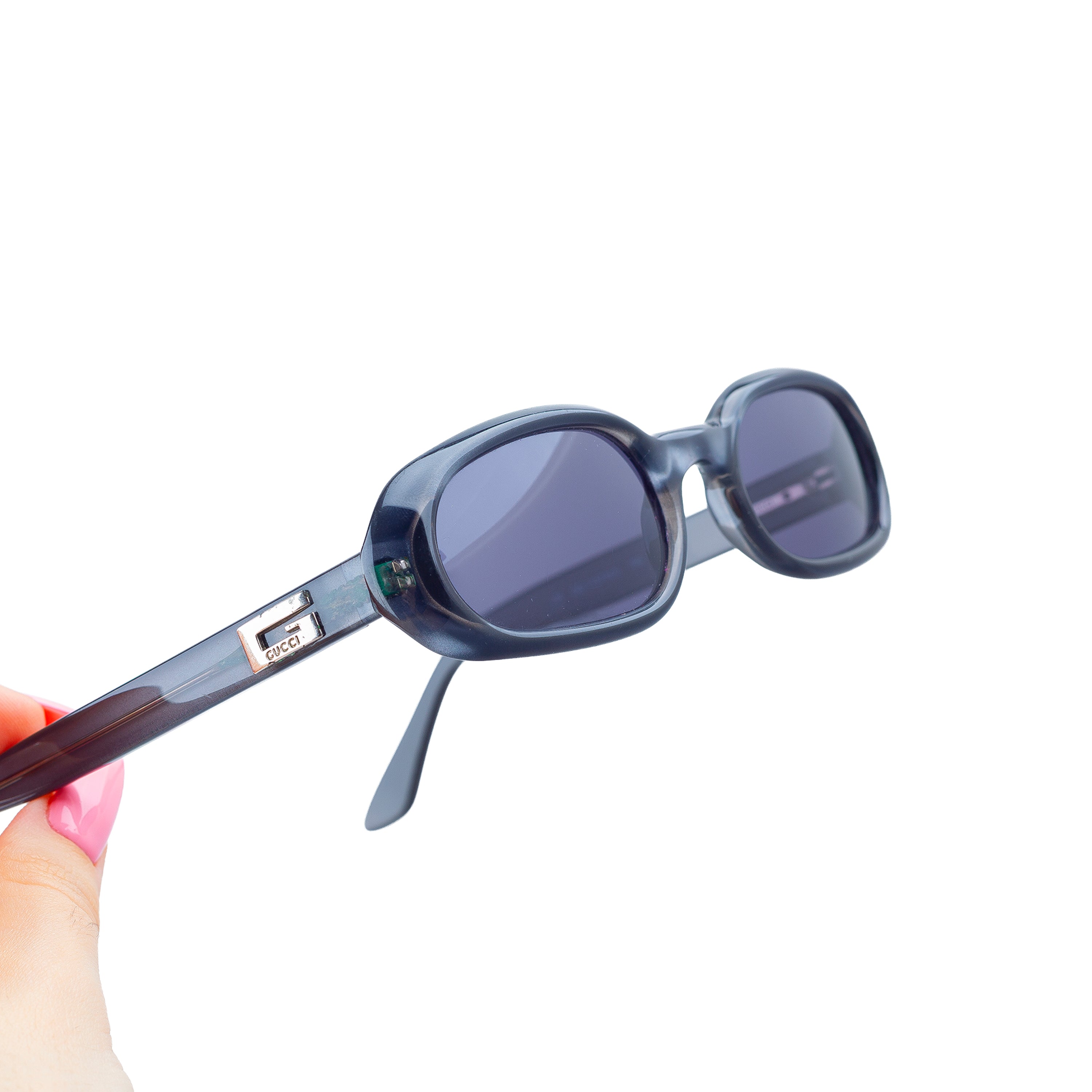 Gucci GG 1157 N/S/ 7RB Blue Vintage Sunglasses – VOODOO WAREHOUSE