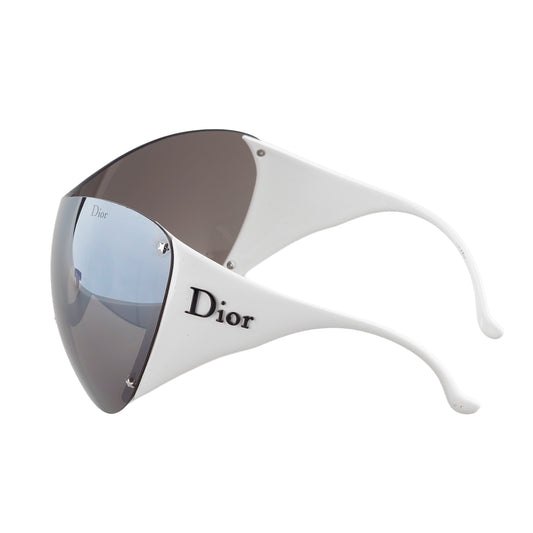 Christian Dior “DIOR SKI 1” 9A5 LKF 120 Vintage White Mask Sunglasses