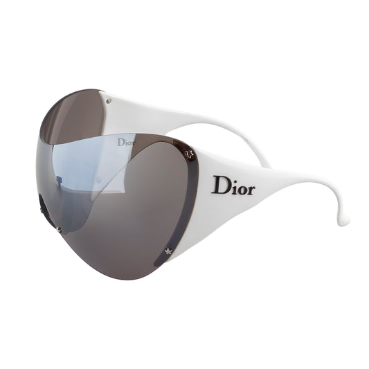 Christian Dior “DIOR SKI 1” 9A5 LKF 120 Vintage White Mask Sunglasses