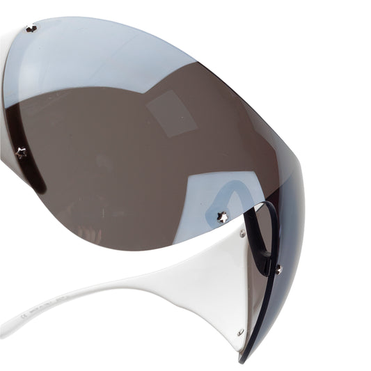 Christian Dior “DIOR SKI 1” 9A5 LKF 120 Vintage White Mask Sunglasses