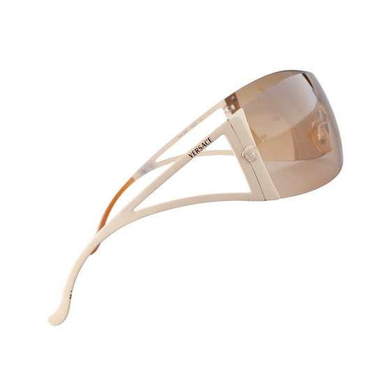Versace Mod. 2034 1109/13 Gold/Beige Sunglasses