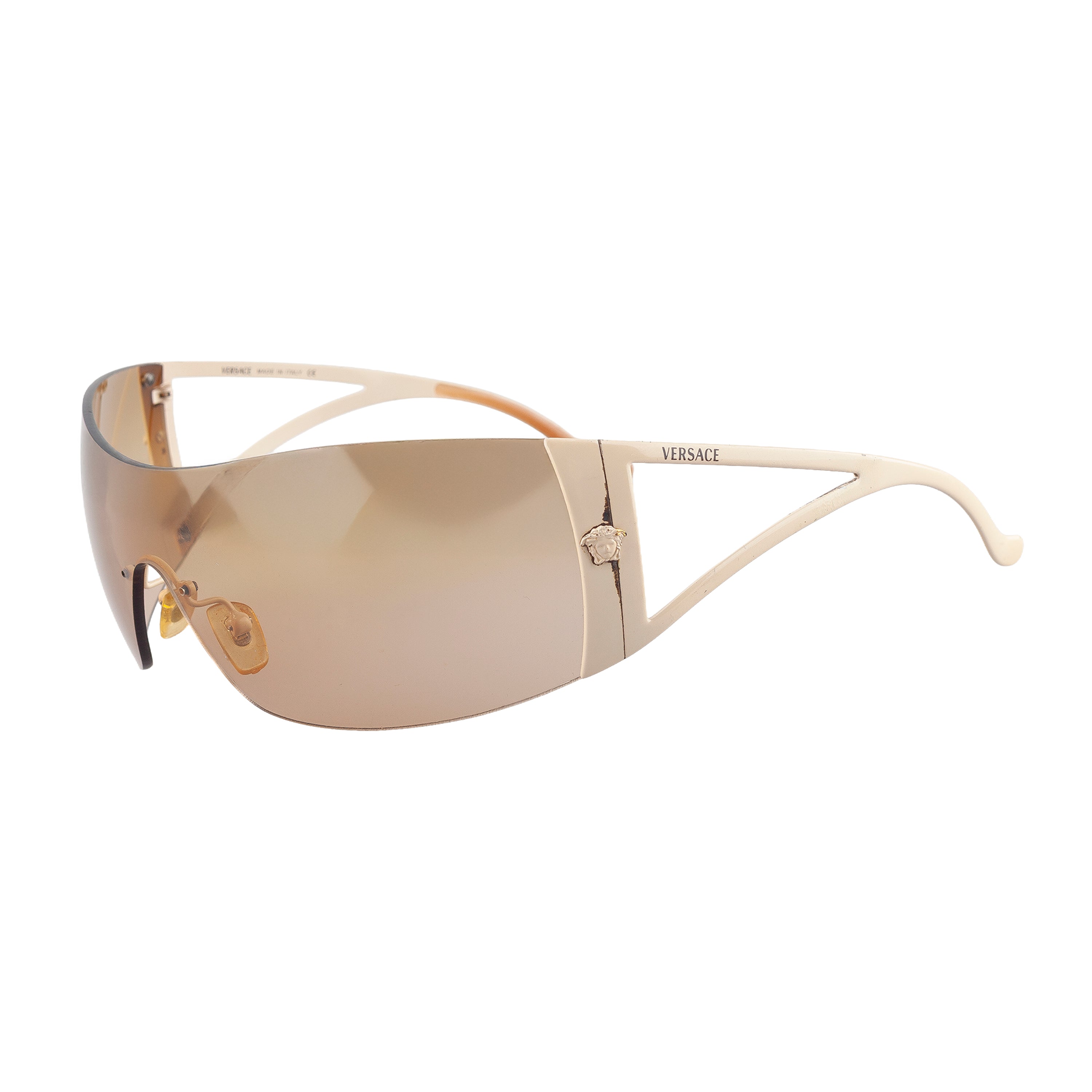 Versace Mod. 2034 1109/13 Gold/Beige Sunglasses