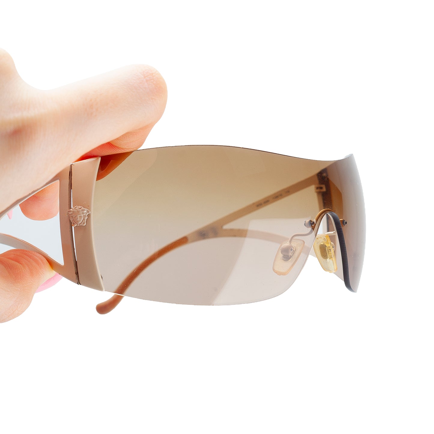 Versace Mod. 2034 1109/13 Gold/Beige Sunglasses