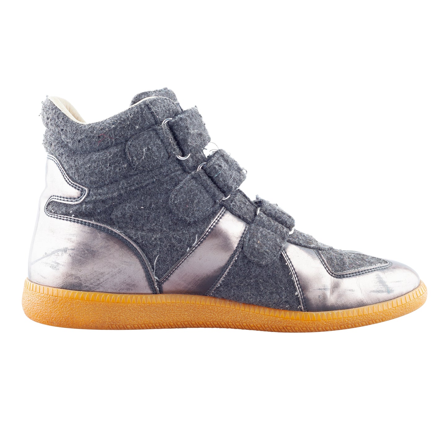 Maison Margiela GAT High Triple Strap Sneakers