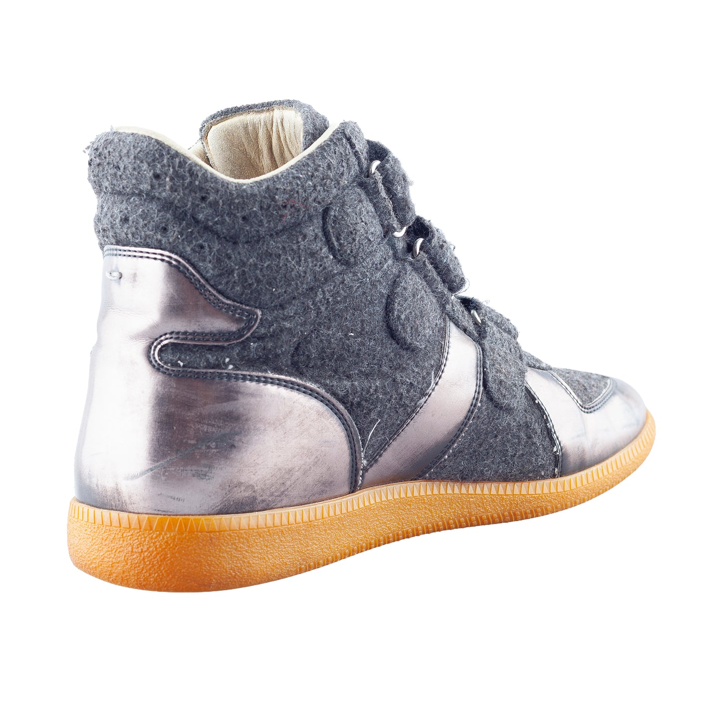 Maison Margiela GAT High Triple Strap Sneakers