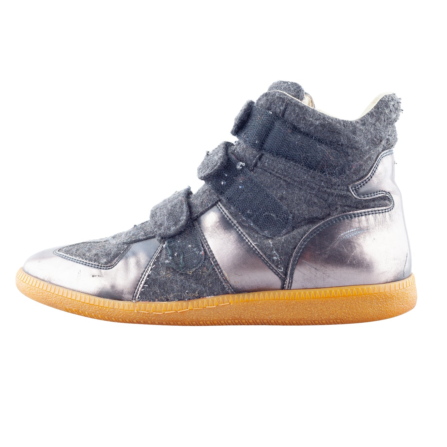 Maison Margiela GAT High Triple Strap Sneakers