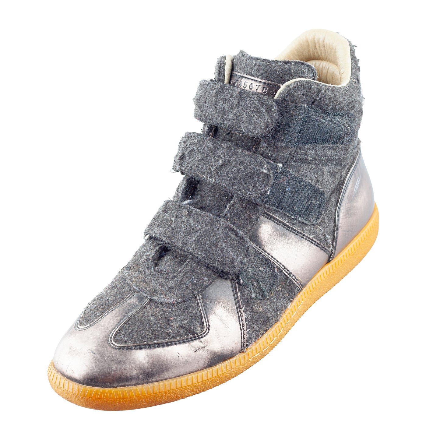 Maison Margiela GAT High Triple Strap Sneakers
