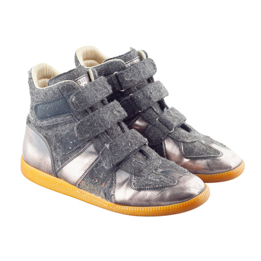 Maison Margiela GAT High Triple Strap Sneakers