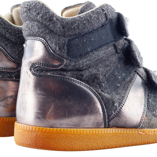 Maison Margiela GAT High Triple Strap Sneakers