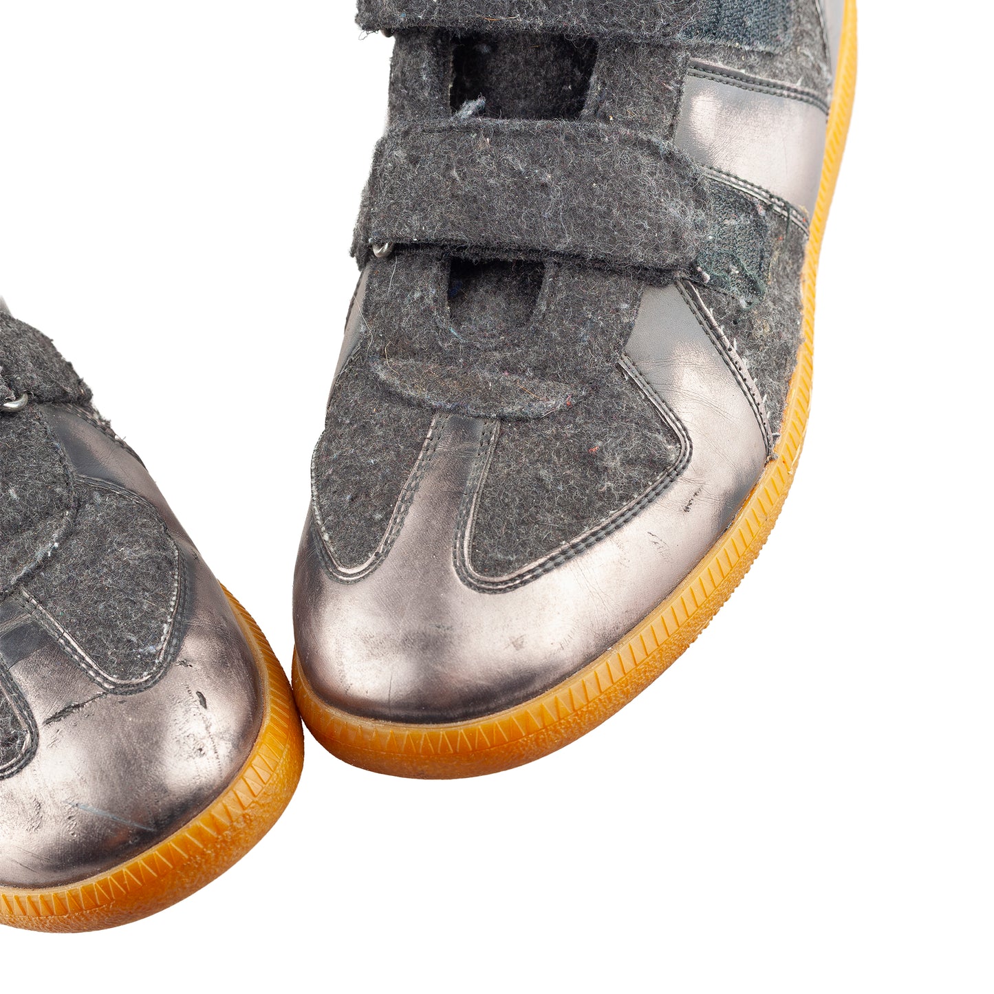 Maison Margiela GAT High Triple Strap Sneakers