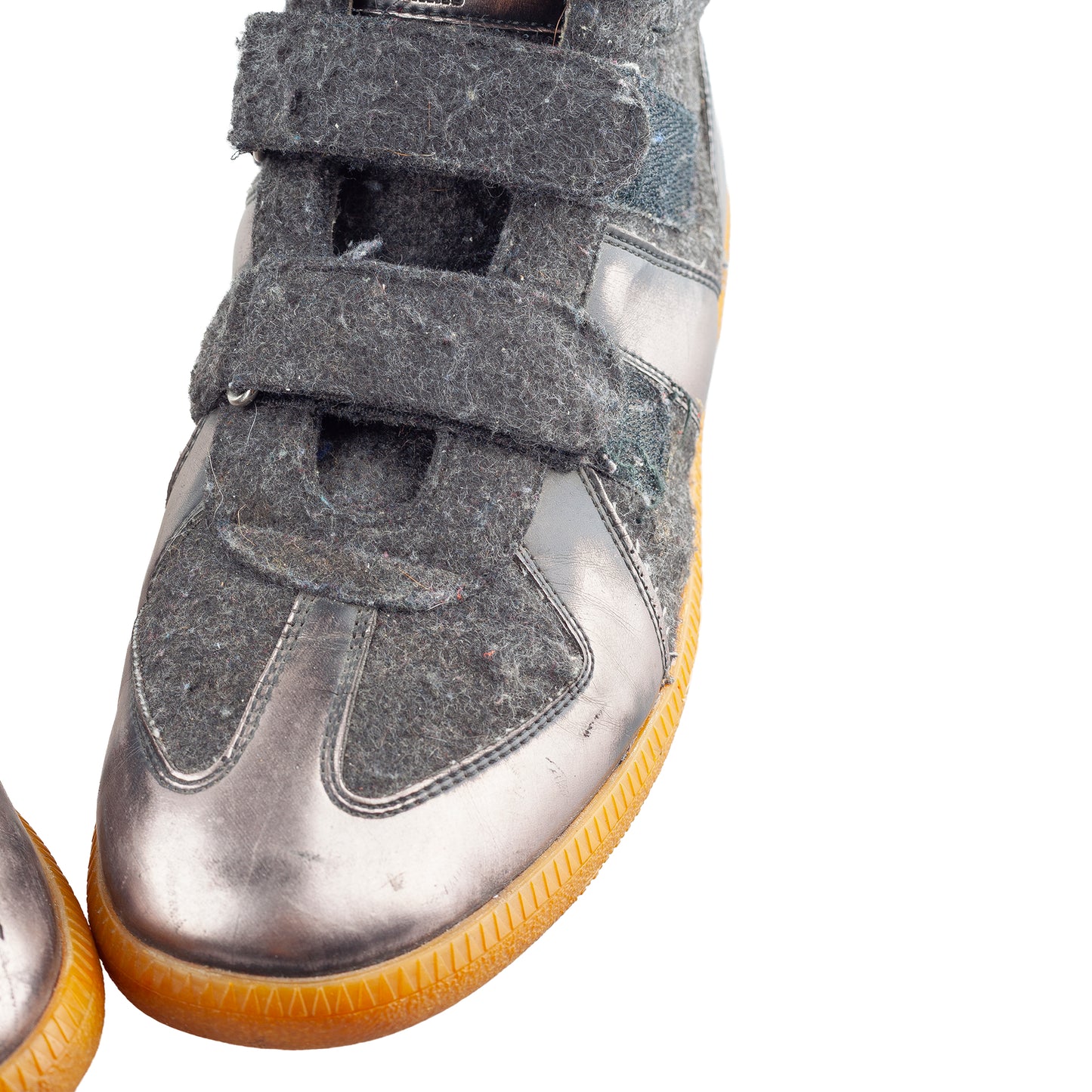 Maison Margiela GAT High Triple Strap Sneakers