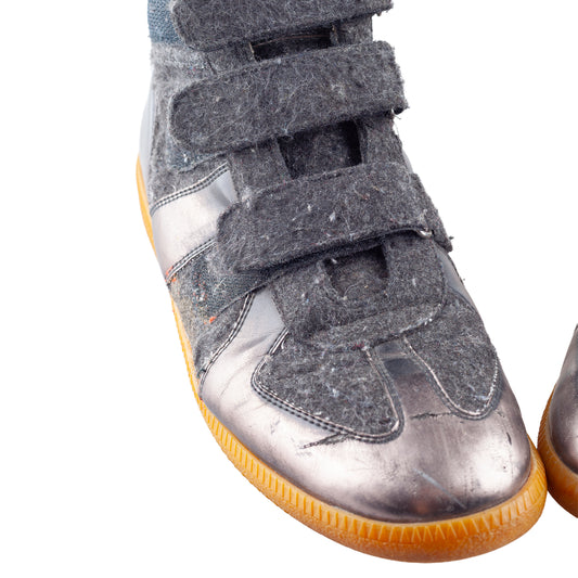 Maison Margiela GAT High Triple Strap Sneakers