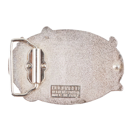 DSQUARED2 "Lady" Logo Belt Buckle