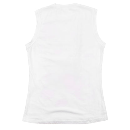 Christian Dior by John Galliano S/S 2005 "Dior Surf Chick" Hibiscus Pin-Up Sleeveless Tank Top