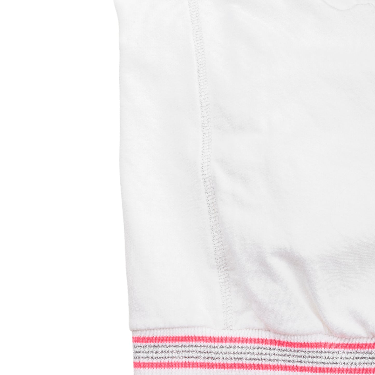Just Cavalli White Short Sleeve Zip-Up Beachwear Hoodie with Dragon Print