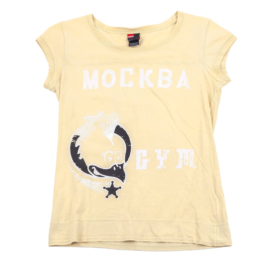 Diesel "Moskva FM" Graphic Cotton T-Shirt