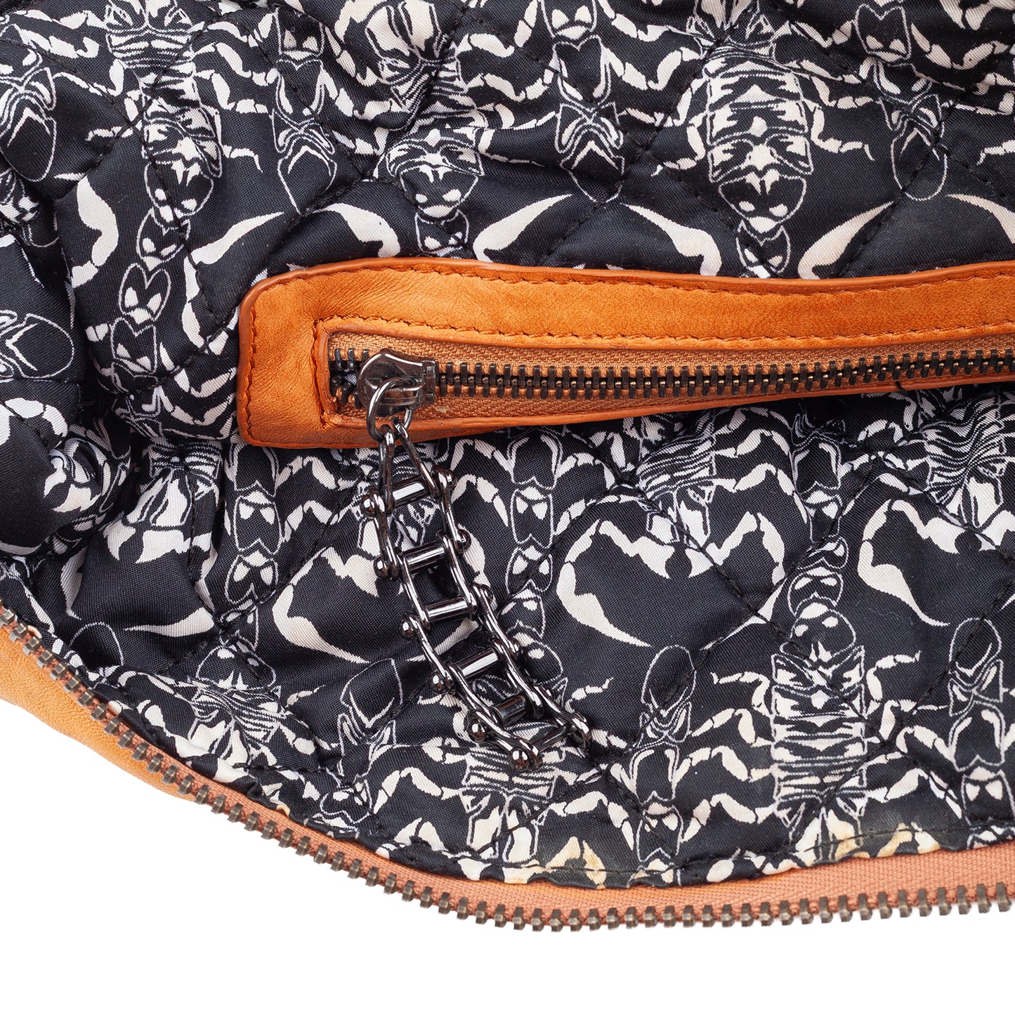 Thomas Wylde Studded Scorpion Leather Hobo Bag