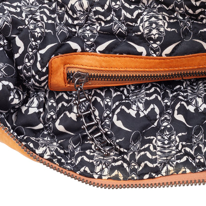 Thomas Wylde Studded Scorpion Leather Hobo Bag