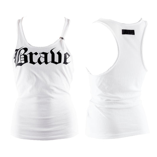 Diesel "Brave" White Tank Top (XS)