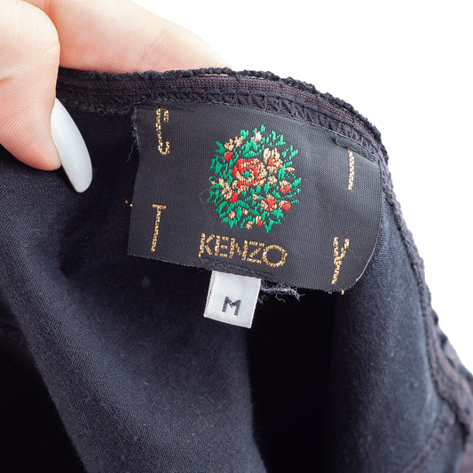 Kenzo City Embellished Vintage Bustier Top (M)