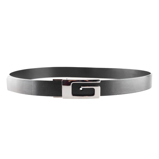 Gucci Black Leather Belt