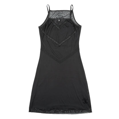 Vive Maria Mesh Midi Black Dress (L)