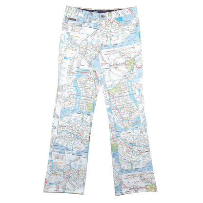 Dolce & Gabbana Vintage New York City Map Pants (M)