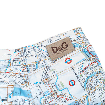 Dolce & Gabbana Vintage New York City Map Pants (M)