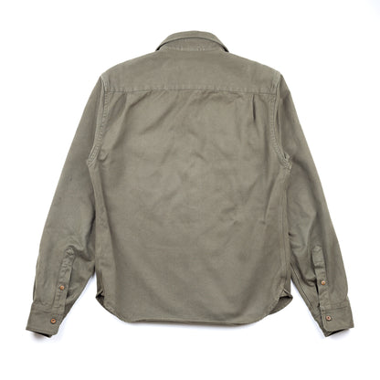 C.P. Company Military Green Long Sleeve Shirt (M)