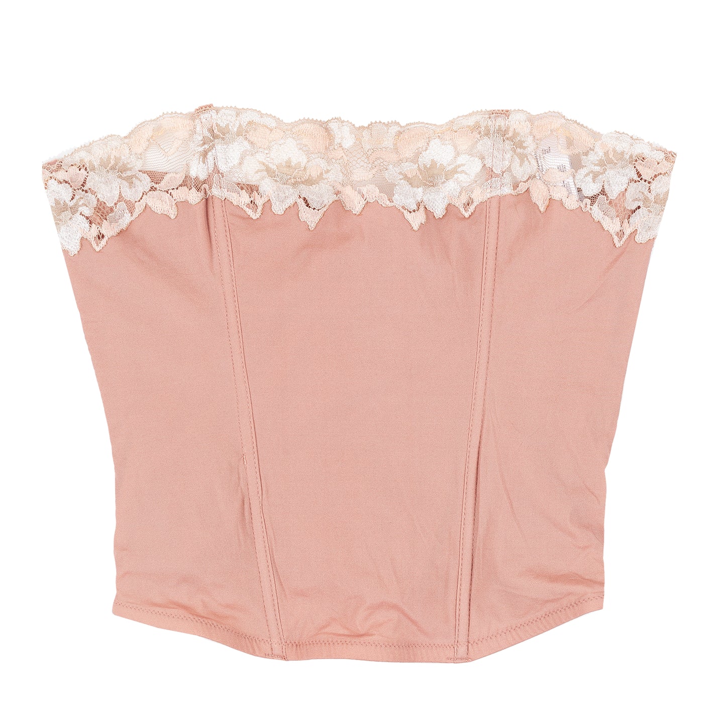 Dolce & Gabbana Vintage Beige Lace Corset Top (S)