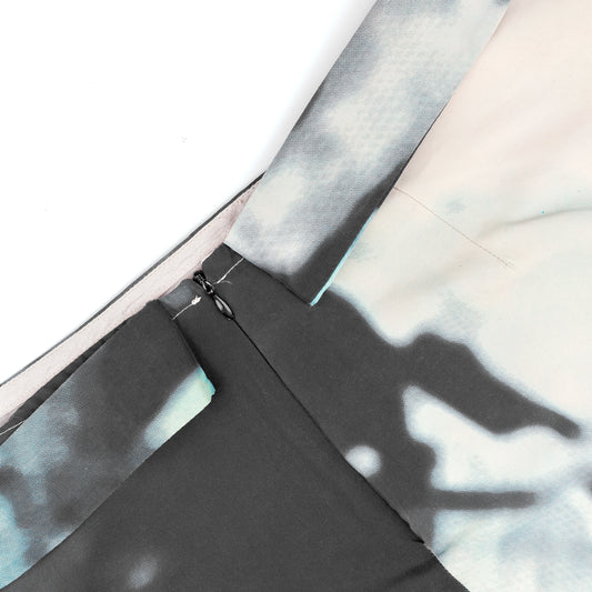 Rare Cop Copine Cow Midi Vintage Skirt (XS & S)