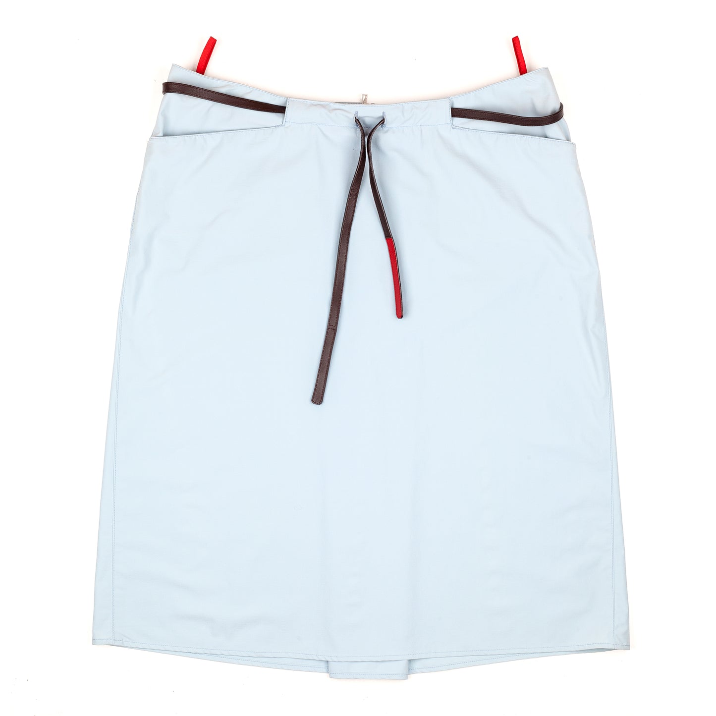 Prada Baby Blue Midi Vintage Skirt (M)