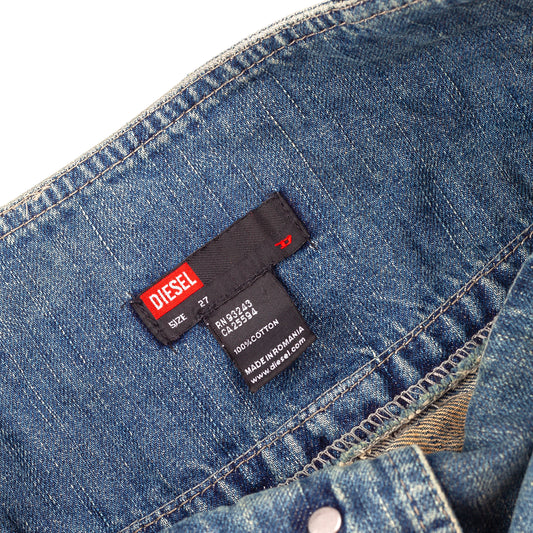 Diesel Denim Vintage Cargo Mini Skirt