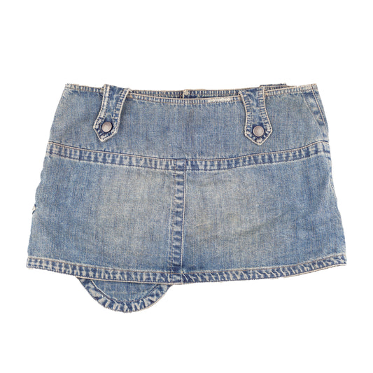 Diesel Denim Vintage Cargo Mini Skirt