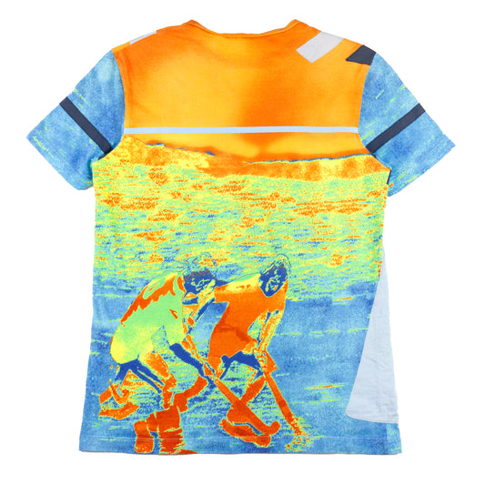 Prada Linea Rossa Thermal Colorful Sport Vintage T-Shirt (S)