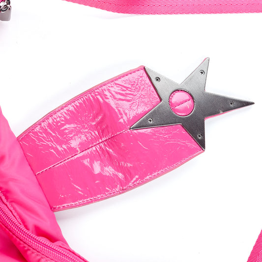 Thierry Mugler Hot Pink Crossbody Vintage Bag
