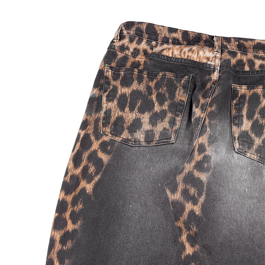 Vintage Cheetah Print Pants