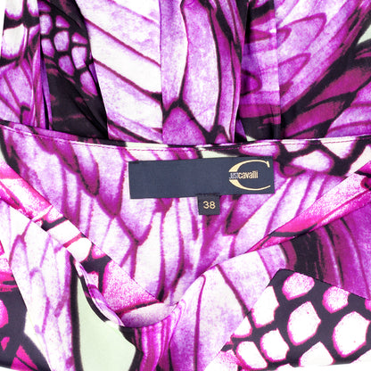 Just Cavalli Vintage Purple Top and Skirt Set (XS-M)
