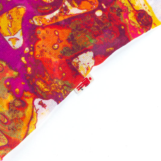 Jean Paul Gaultier SS 2000 Bacteria Vintage Mesh Tank Top (S)