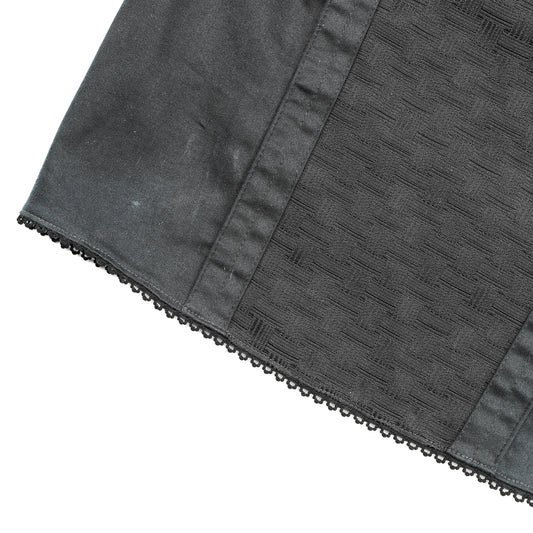 Dolce & Gabbana Vintage Bondage Corset Black Dress (S)