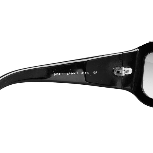 Chanel 5064-B C.754/11 Black Vintage Sunglasses