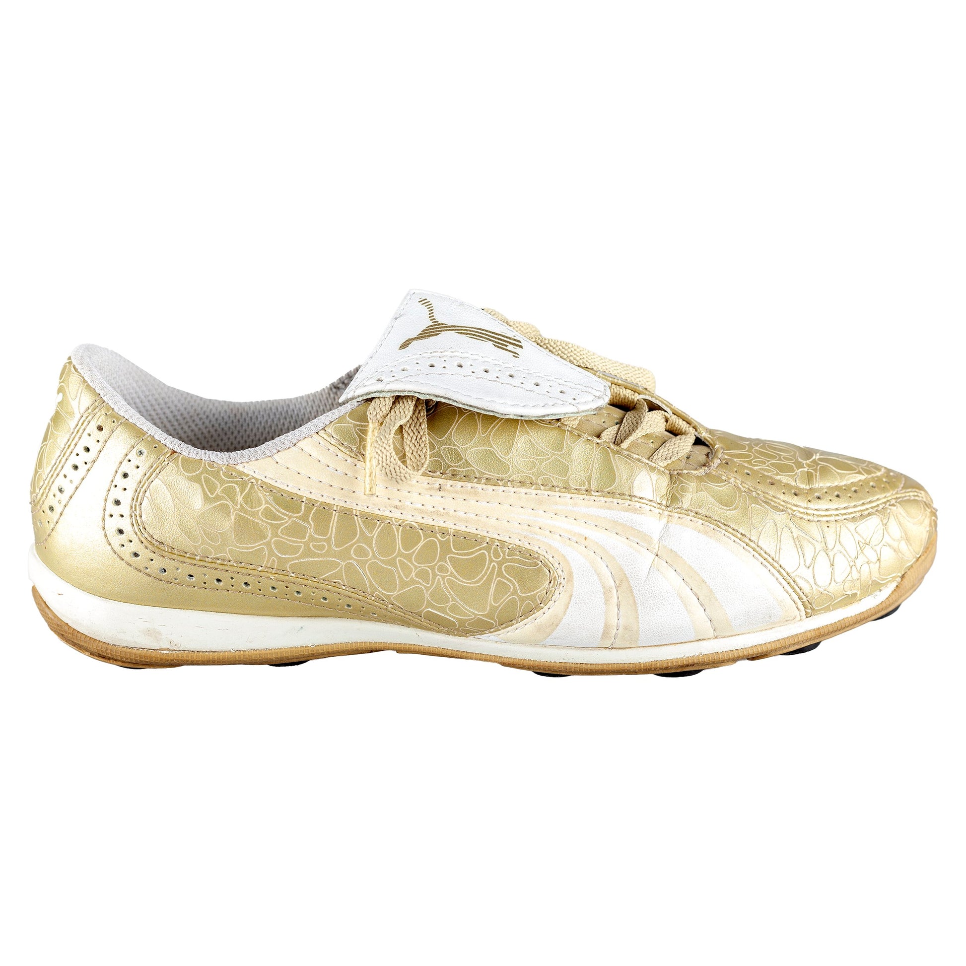 Archive Puma Football Golden Sneakers