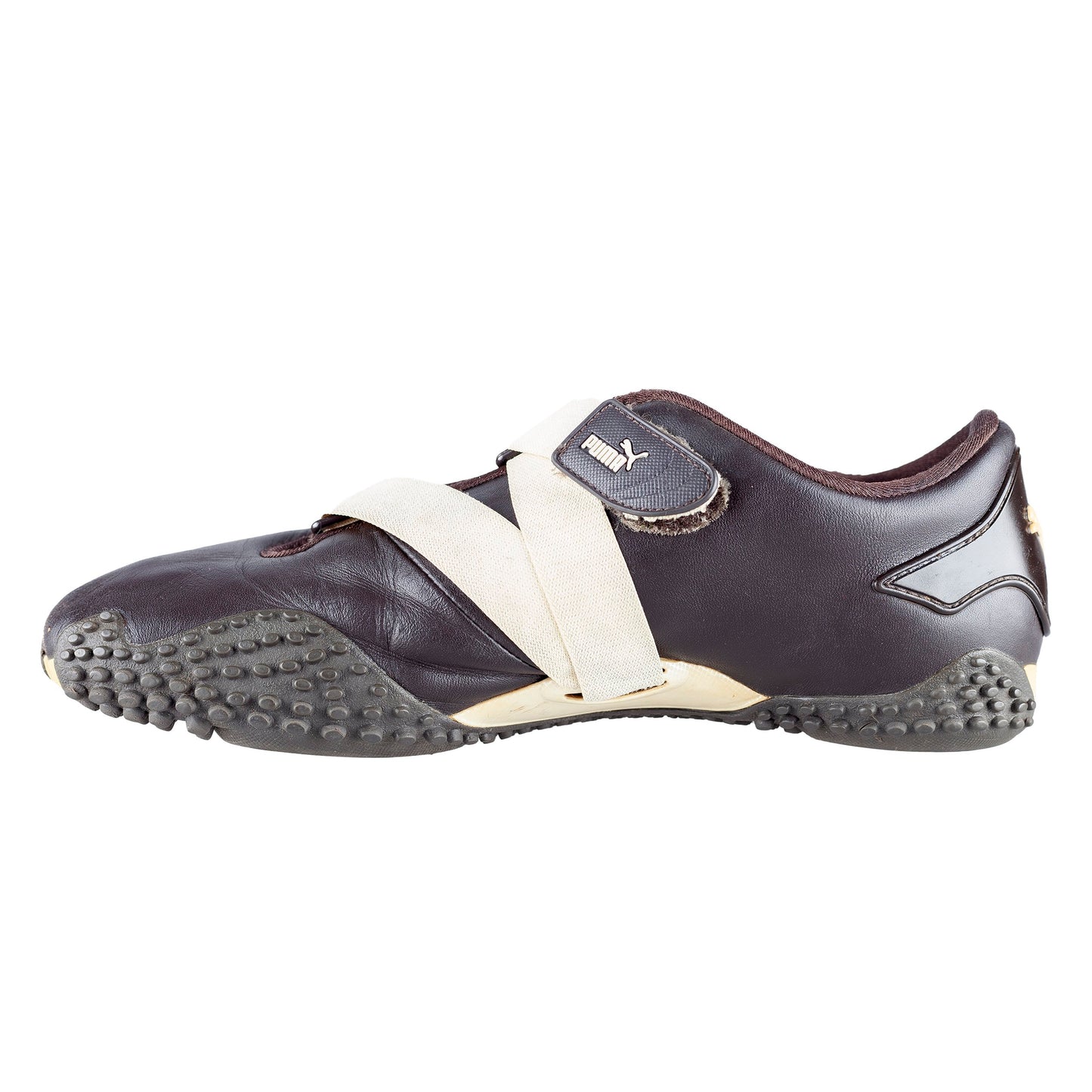 Archive Puma Mostro Brown Leather Sneakers