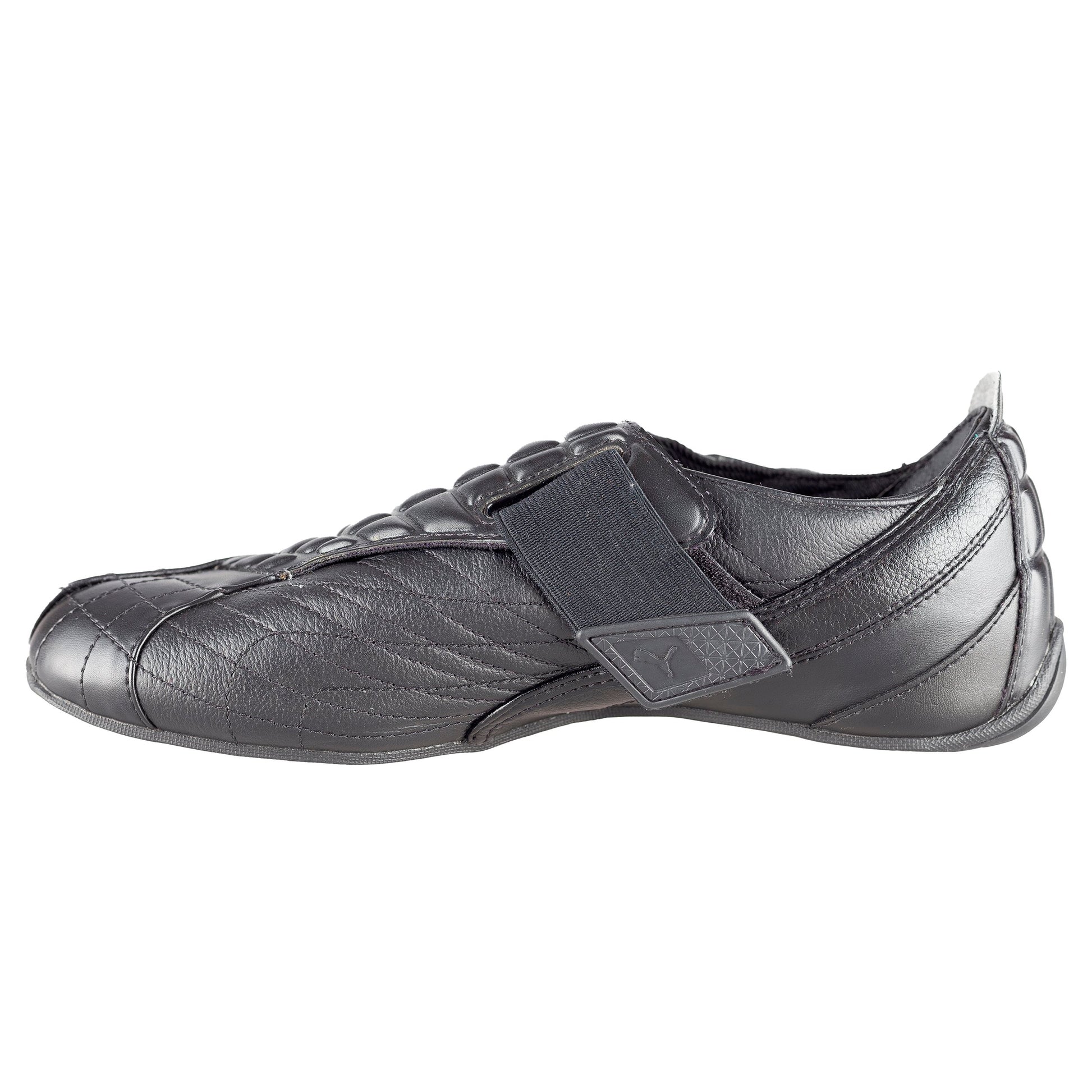 Archive Puma Uke Black Padded Leather Sneakers