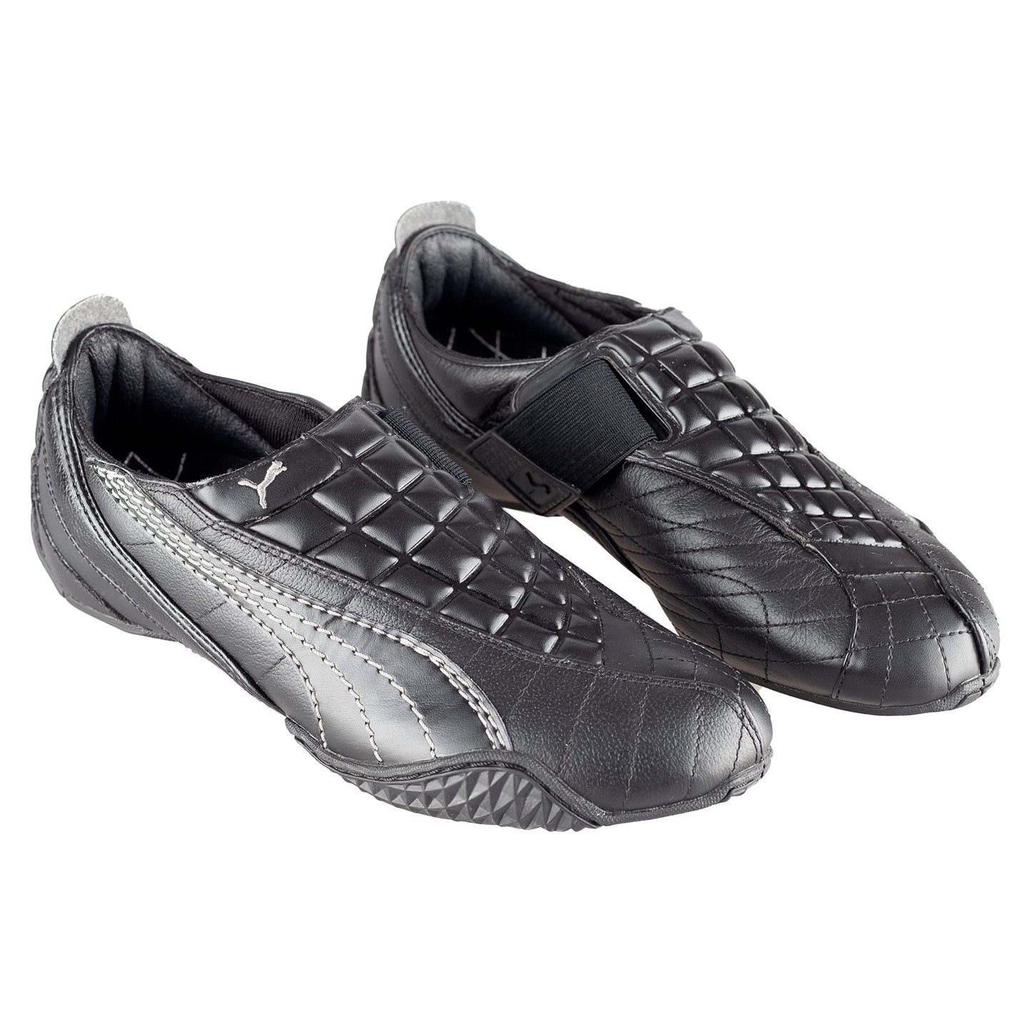 Archive Puma Uke Black Padded Leather Sneakers