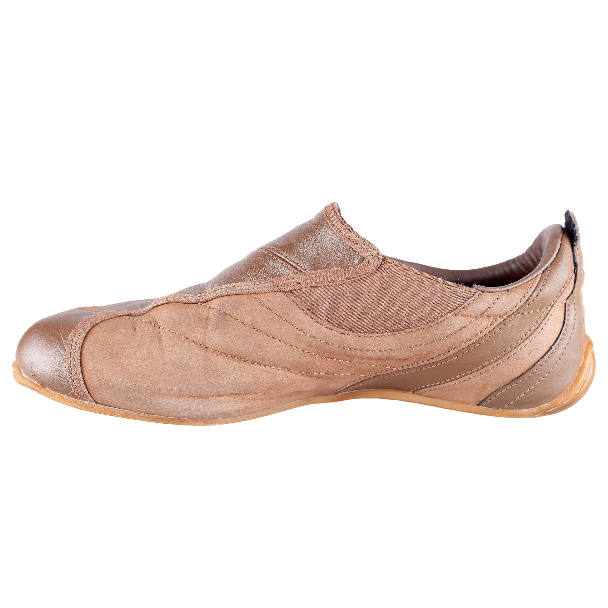 Archive Puma Uke Brown Slip On Sneakers