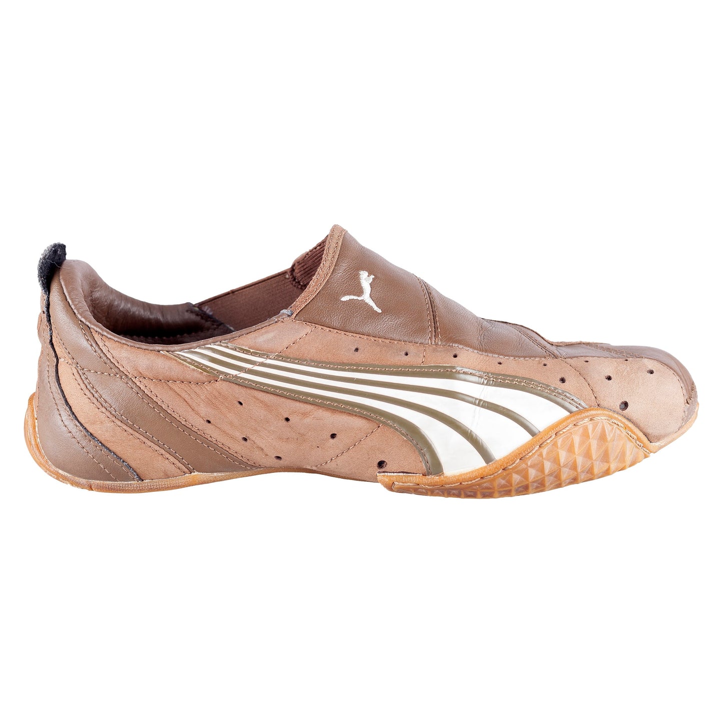 Archive Puma Uke Brown Slip On Sneakers