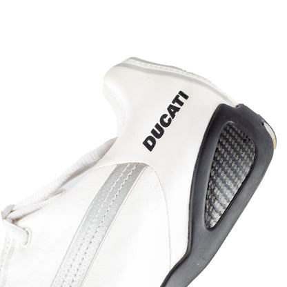 Archive Puma Ducati White/Silver Leather Sneakers