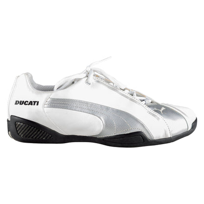 Archive Puma Ducati White/Silver Leather Sneakers